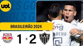 Brasileirão: RB Bragantino 1 - 2 Atlético-MG (2024)