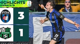 Serie B: Pisa 3 - 1 Sassuolo (2024-2025)