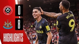Premier League: Sheffield Utd 0 - 8 Newcastle (2023-2024)