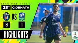 Serie B: Pisa 3 - 1 AC FeralpiSalò (2023-2024)