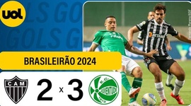 Brasileirão: Atlético-MG 2 - 3 Juventude (2024)