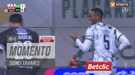 Liga Portugal Betclic: Moreirense vs Boavista, Jogada Sidnei Tavares, 95' (2024-2025)