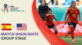 Mundial Feminino Sub-17: Espanha FM S17 3 - 1 Estados Unidos FM S17 (2024)