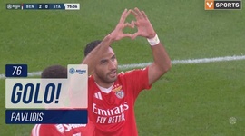 Allianz Cup: Benfica vs Santa Clara, Golo 2-0 Pavlidis (2024-2025)