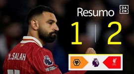 Premier League: Wolves 1 - 2 Liverpool (2024-2025)