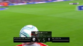 La Liga: Atlético Madrid 0 - 0 Celta de Vigo (2019-2020)