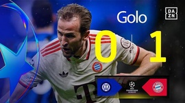 Liga Campeões: Inter vs Bayern München, Golo 0-1 Kane (2024-2025)
