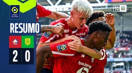 Ligue 1: Lille 2 - 0 Nantes (2023-2024)