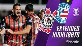 Brasileirão: Corinthians 1 - 2 Bahia (2026)