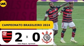 Brasileirão: Flamengo 2 - 0 Corinthians (2024)