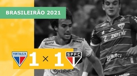 Brasileirão: Fortaleza 1 - 1 São Paulo (2021)