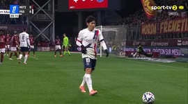 Ligue 1: Metz vs PSG, Golo 0-1 Gonçalo Ramos (2025-2026)