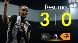 Premier League: Newcastle 3 - 0 Wolves (2024-2025)