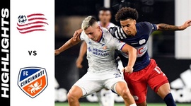 Major League Soccer: New England 4 - 1 FC Cincinnati (2021)