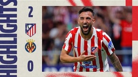 La Liga: Atlético Madrid 2 - 0 Villarreal (2025-2026)