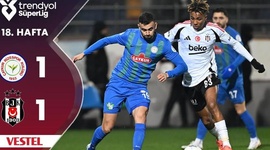 Super Ligi: Rizespor 1 - 1 Besiktas (2024-2025)