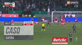 Liga Portugal Betclic: Sporting vs Santa Clara, Caso Safira, 47' (2024-2025)