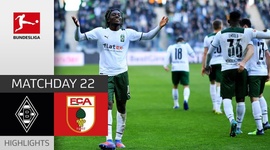 Bundesliga: Mönchengladbach 3 - 2 FC Augsburg (2021-2022)