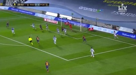 Supercopa: Real Sociedad 2 - 3 g.p Barcelona (2020)