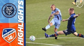 Major League Soccer: New York City 4 - 0 FC Cincinnati (2020)