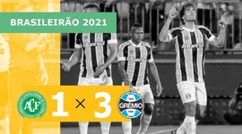 Brasileirão: Chapecoense 1 - 3 Grêmio (2021)