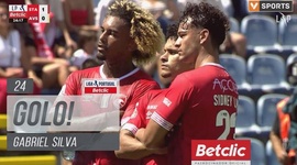 Liga Portugal Betclic: Santa Clara vs AVS SAD, Golo 1-0 Gabriel Silva (2024-2025)