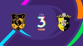 Liga 3 Placard: Lourosa 4 - 0 Fafe (2024-2025)