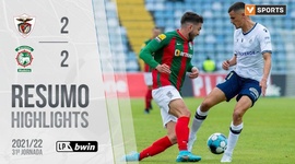 Liga Portugal Bwin: Santa Clara 2 - 2 Marítimo (2021-2022)
