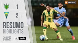 Liga Portugal Bwin: Tondela 1 - 2 Estoril (2021-2022)