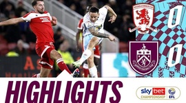 Championship: Middlesbrough 0 - 0 Burnley (2024-2025)