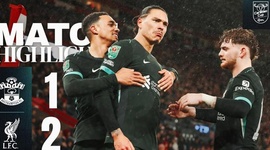 League Cup: Southampton 1 - 2 Liverpool (2024-2025)