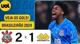 Brasileirão: Corinthians 2 - 1 Criciúma (2024)