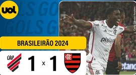 Brasileirão: Athletico-PR 1 - 1 Flamengo (2024)