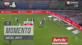 Liga Portugal Betclic: Casa Pia vs CF Estrela Amadora, Jogada Rafael Brito, 11' (2024-2025)