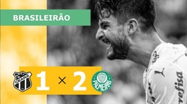 Brasileirão: Ceará 1 - 2 Palmeiras (2022)