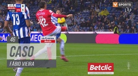 Liga Portugal Betclic: FC Porto vs Santa Clara, Caso Fábio Vieira, 46' (2024-2025)