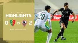 CAF Champions League: MC Alger 0 - 2 Zamalek (2020-2021)