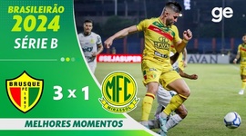 Série B: Brusque 3 - 1 Mirassol (2024)