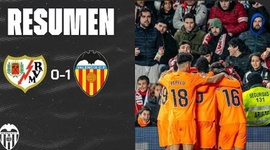 La Liga: Rayo Vallecano 0 - 1 Valência (2023-2024)