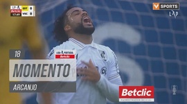 Liga Portugal Betclic: Estoril vs V. Guimarães, Jogada Arcanjo, 18' (2024-2025)