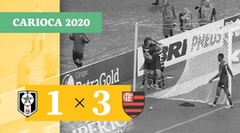 Campeonato Carioca: Resende 1 - 3 Flamengo (2020)
