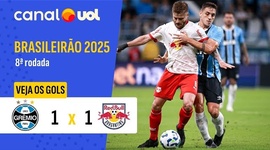 Brasileirão: Grêmio 1 - 1 RB Bragantino (2025)