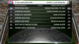 Bundesliga: Bayern München 2 - 0 SC Freiburg (2014-2015)