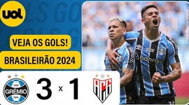 Brasileirão: Grêmio 3 - 1 Atlético-GO (2024)