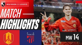 J1 League: Nagoya Grampus 3 - 1 FC Tokyo (2024)