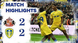 Championship: Sunderland 2 - 2 Leeds (2024-2025)