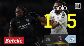 Premier League: Fulham vs Man City, Golo 1-5 Doku (2025-2026)