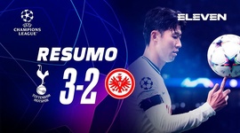 Liga Campeões: Tottenham 3 - 2 Frankfurt (2022-2023)