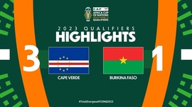 Qualificação CAN: Cabo Verde 3 - 1 Burkina Faso (2023)