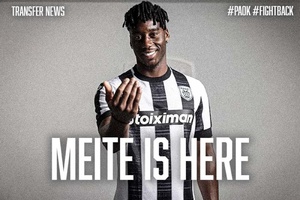 OFICIAL: Benfica volta a emprestar Meité, desta vez ao PAOK Salónica